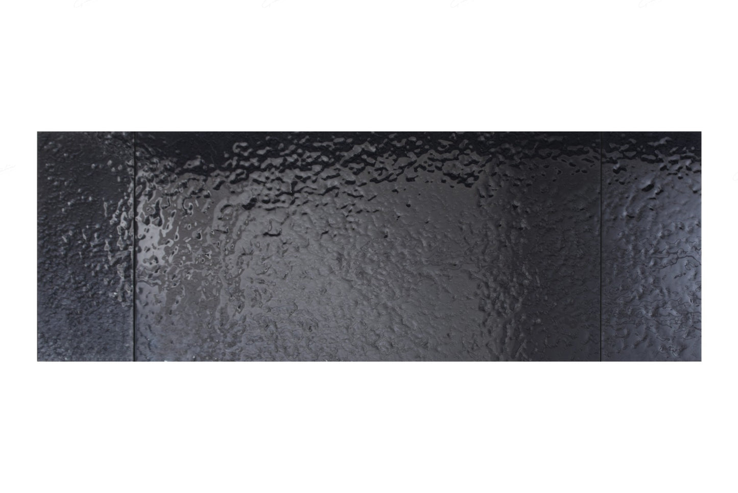 Silux Extending Dining Table - Carbon Black Reinforced Glass