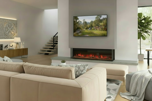 Luvelle 3D Panoramic Fire - 71"