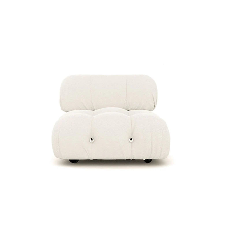Bellini-Inspired Camaleonda Style Modular Boucle Sofa - White