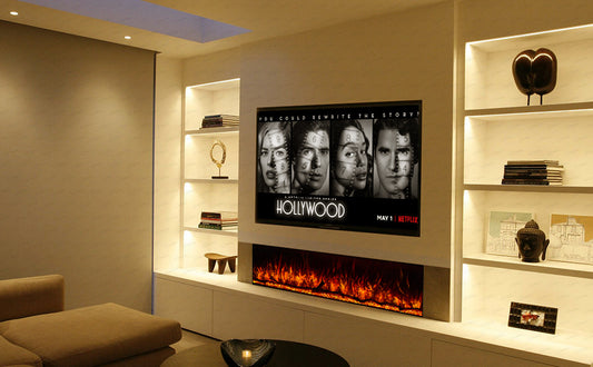 Clarendon Borderless Glass Fire - 60"