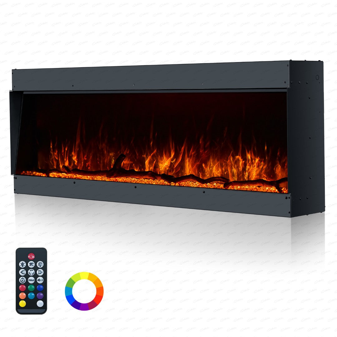 Clarendon Borderless Glass Fire - 50"