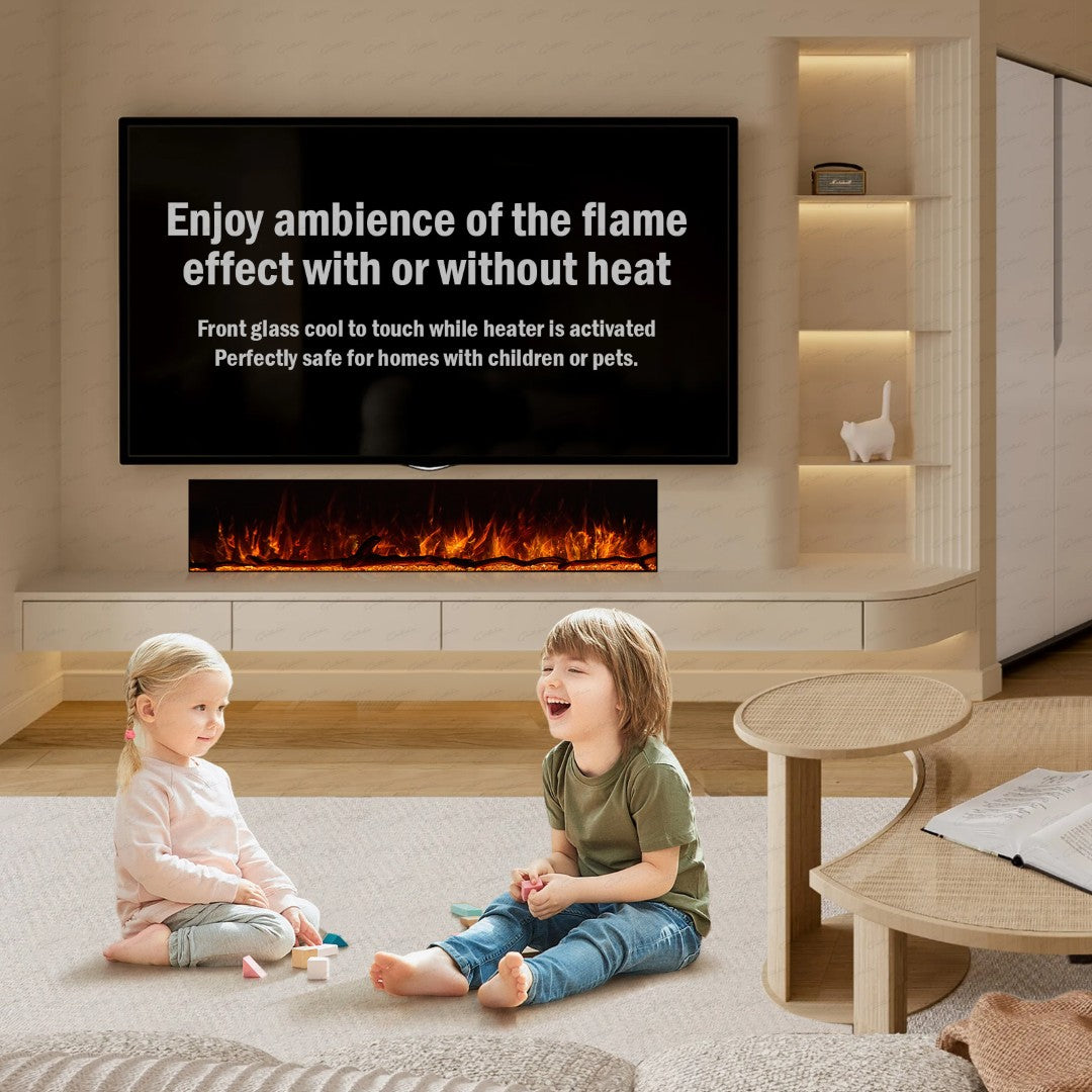 Clarendon Borderless Glass Fire - 50"