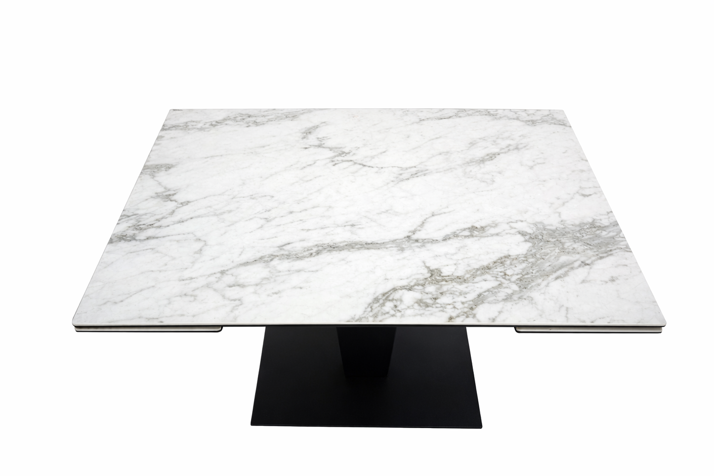 Valentina Extending Dining Table - White Ceramic