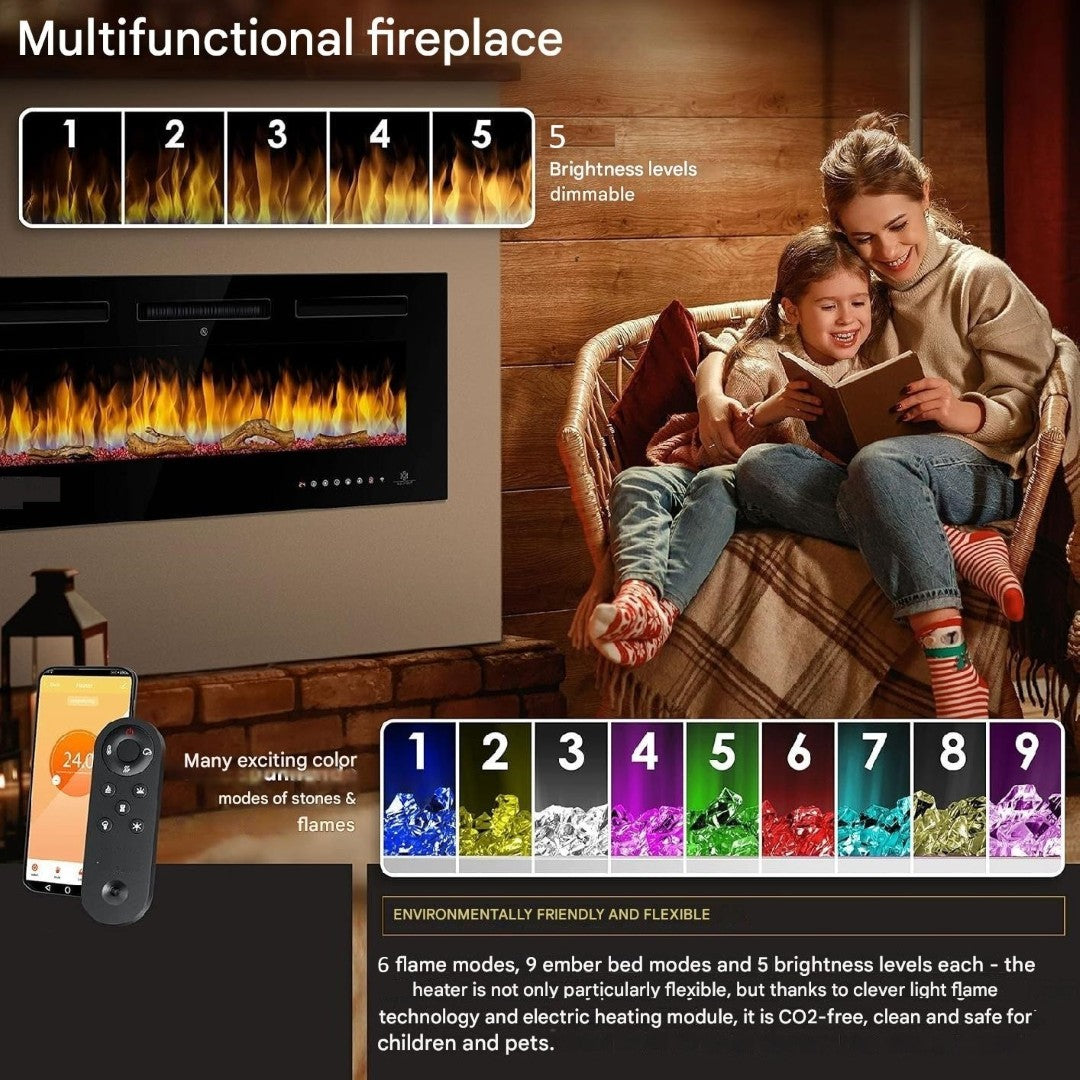 Luminis Insert Fire - 50" Wi-Fi