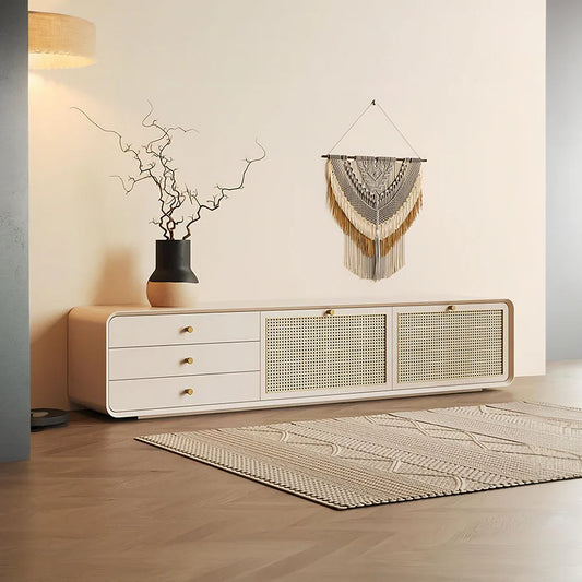MAR TV Stand, Wood | Cream, Oak & Walnut