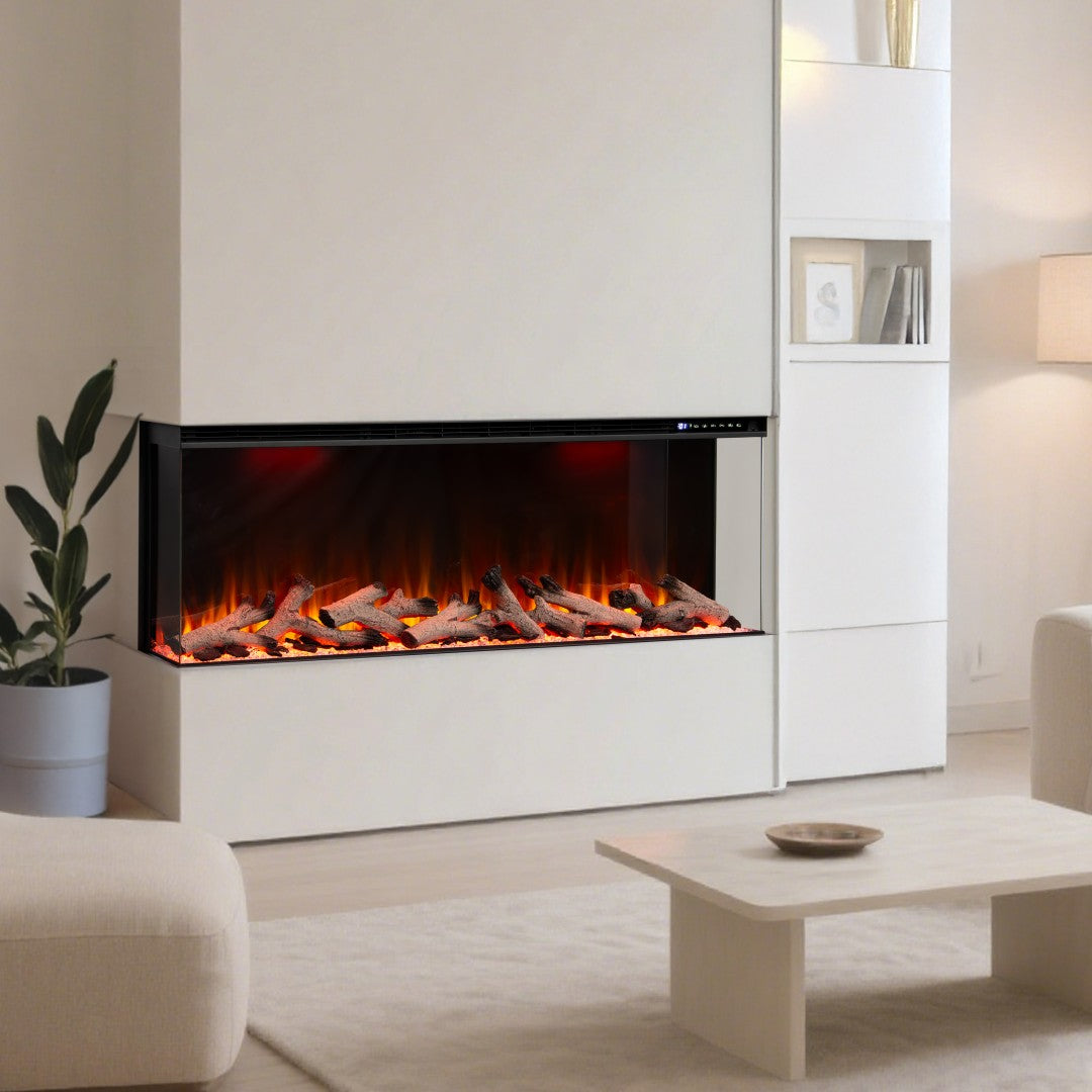 Maison 3 Sided Glass Fire - 50"