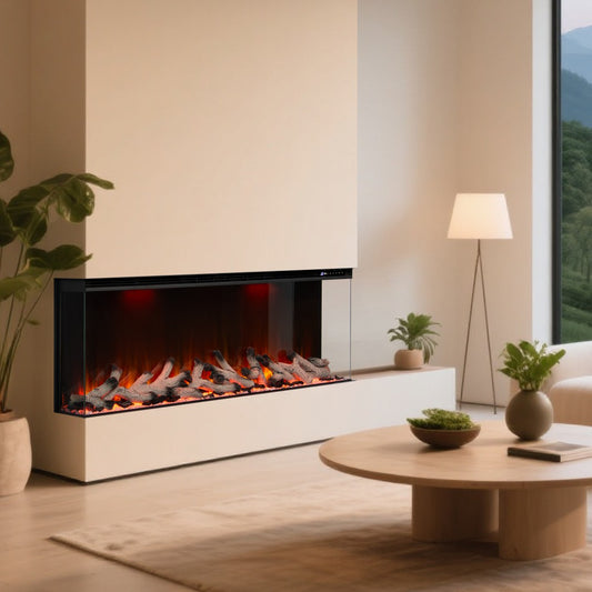Maison 3 Sided Glass Fire - 60"