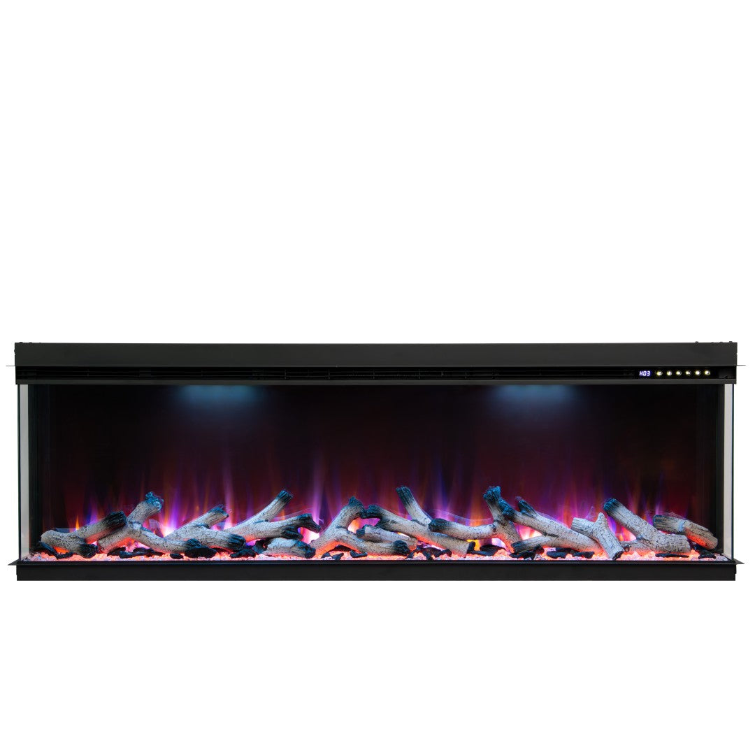 Maison 3 Sided Glass Fire - 50"