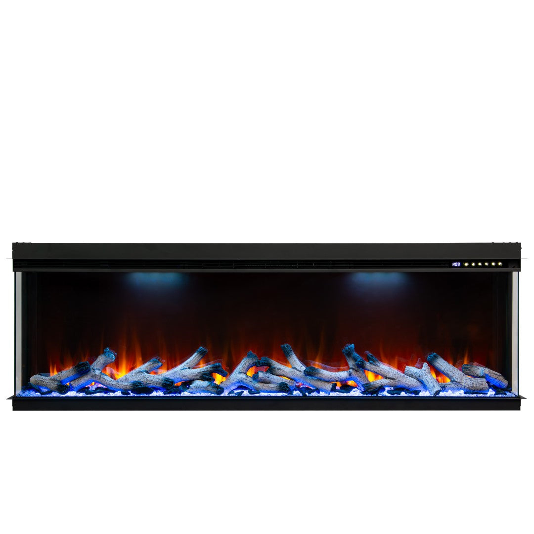 Maison 3 Sided Glass Fire - 50"