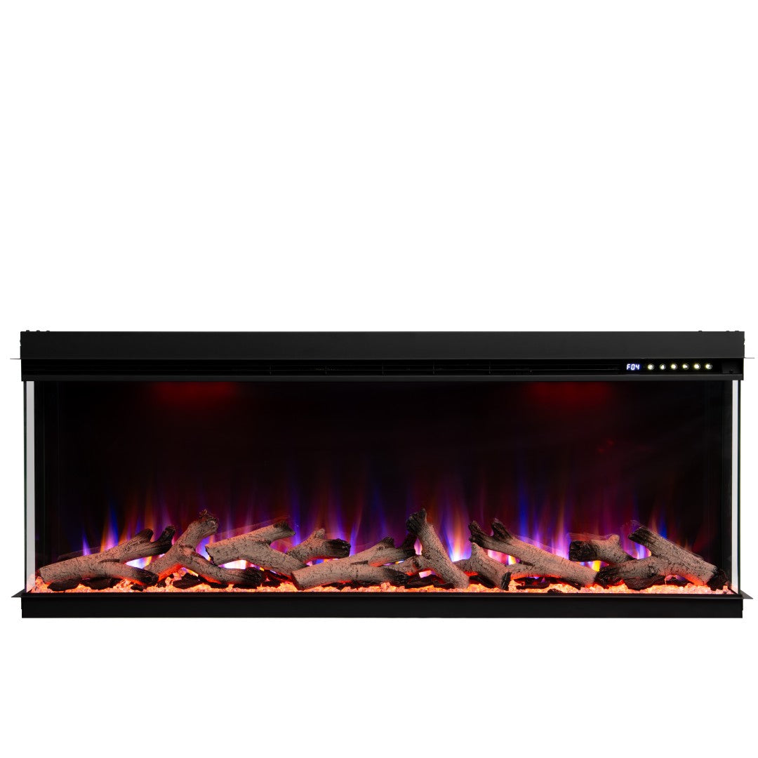 Maison 3 Sided Glass Fire - 50"