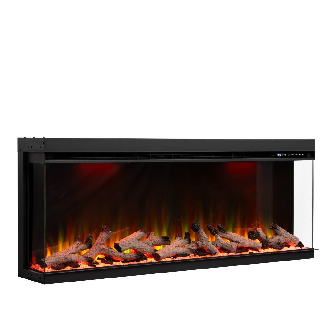 Maison 3 Sided Glass Fire - 50"