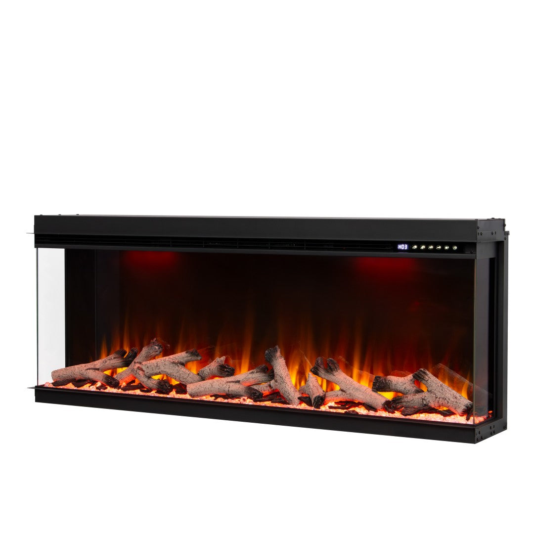 Maison 3 Sided Glass Fire - 50"