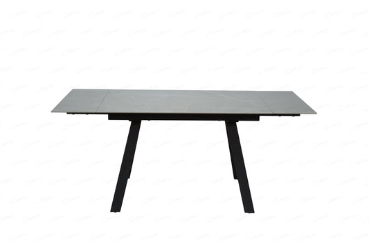 Rische SMALL Extending Dining Table - Amani Grey Sintered Stone