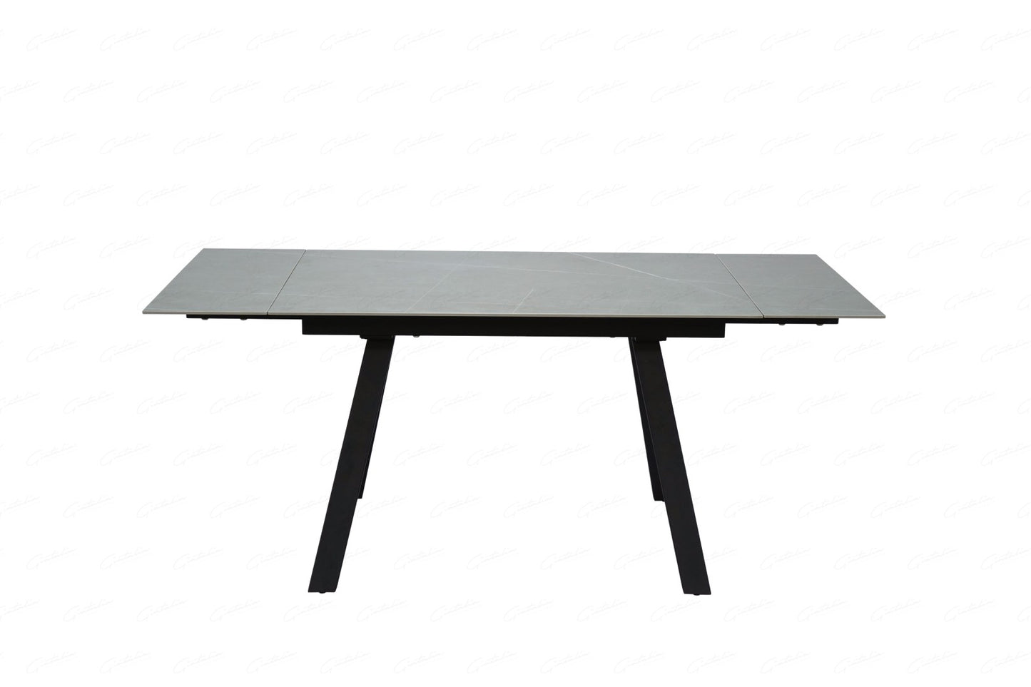 Rische BIG Extending Dining Table - Amani Grey Sintered Stone