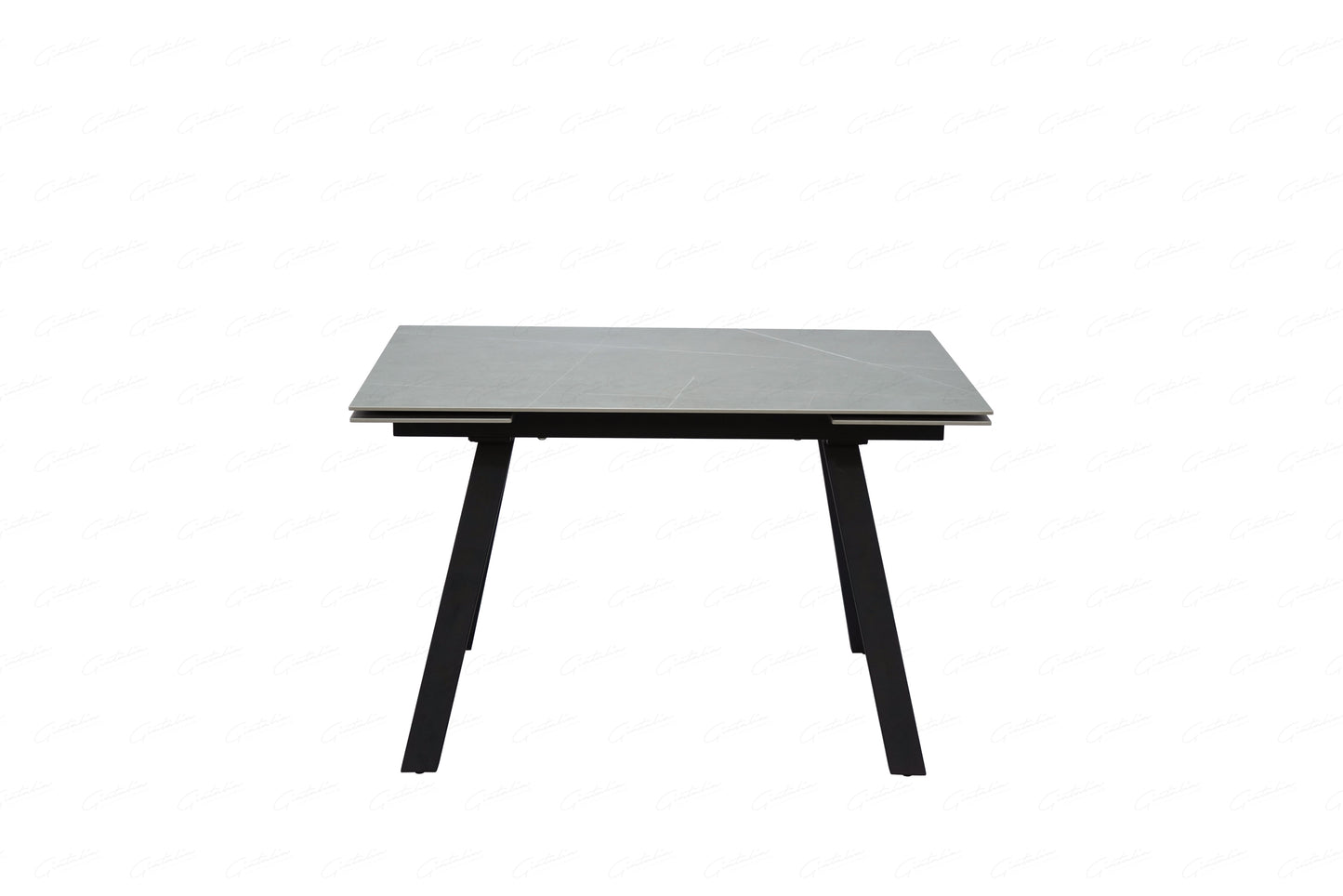 Rische BIG Extending Dining Table - Amani Grey Sintered Stone