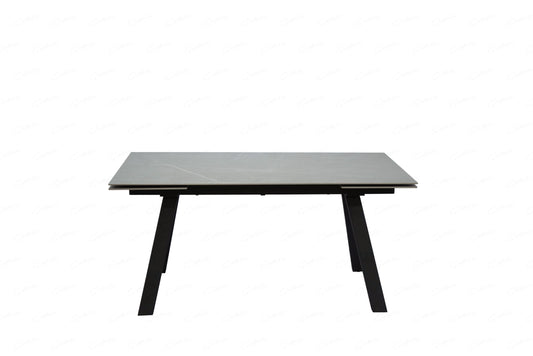 Rische BIG Extending Dining Table - Amani Grey Sintered Stone