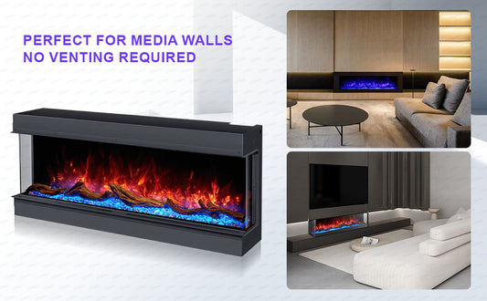The Cullinan 3 Sided Deep Fire - 50"