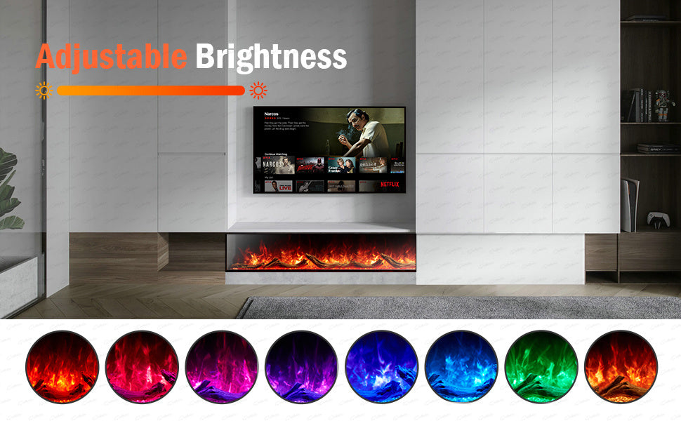 The Cullinan 3 Sided Deep Fire - 50"