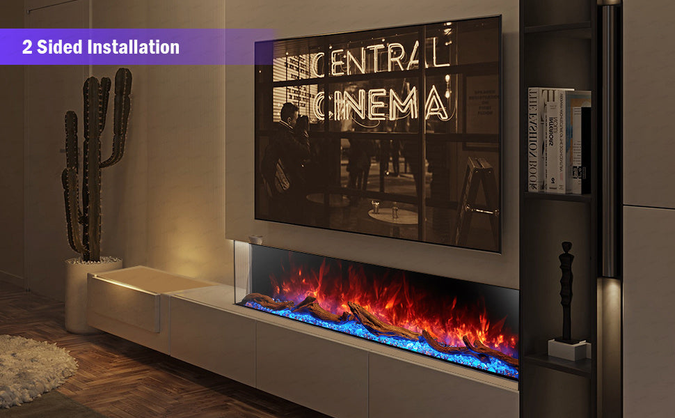 The Cullinan 3 Sided Deep Fire - 50"