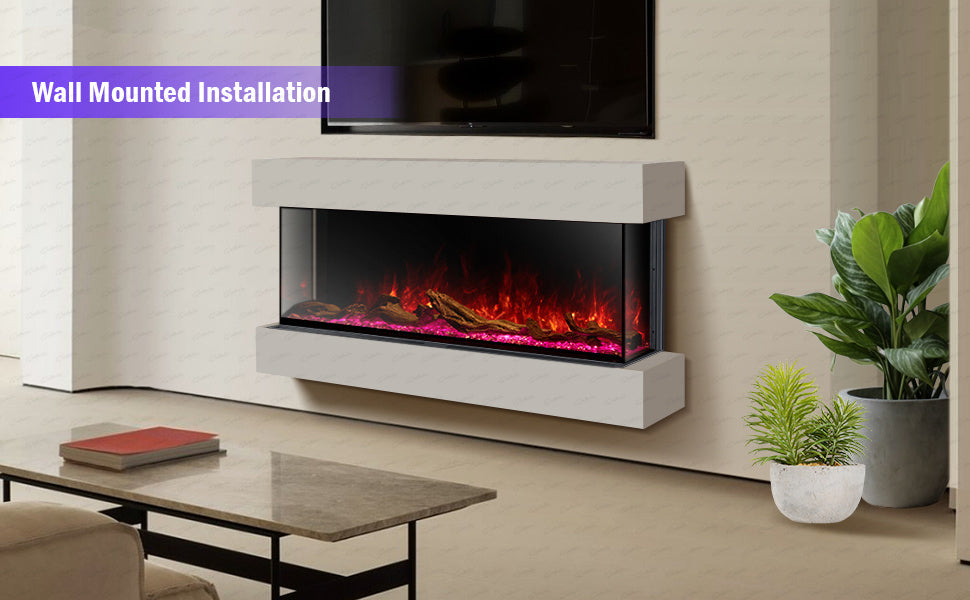 The Cullinan 3 Sided Deep Fire - 50"