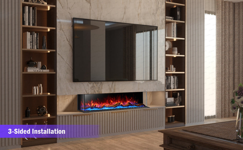 The Cullinan 3 Sided Deep Fire - 50"