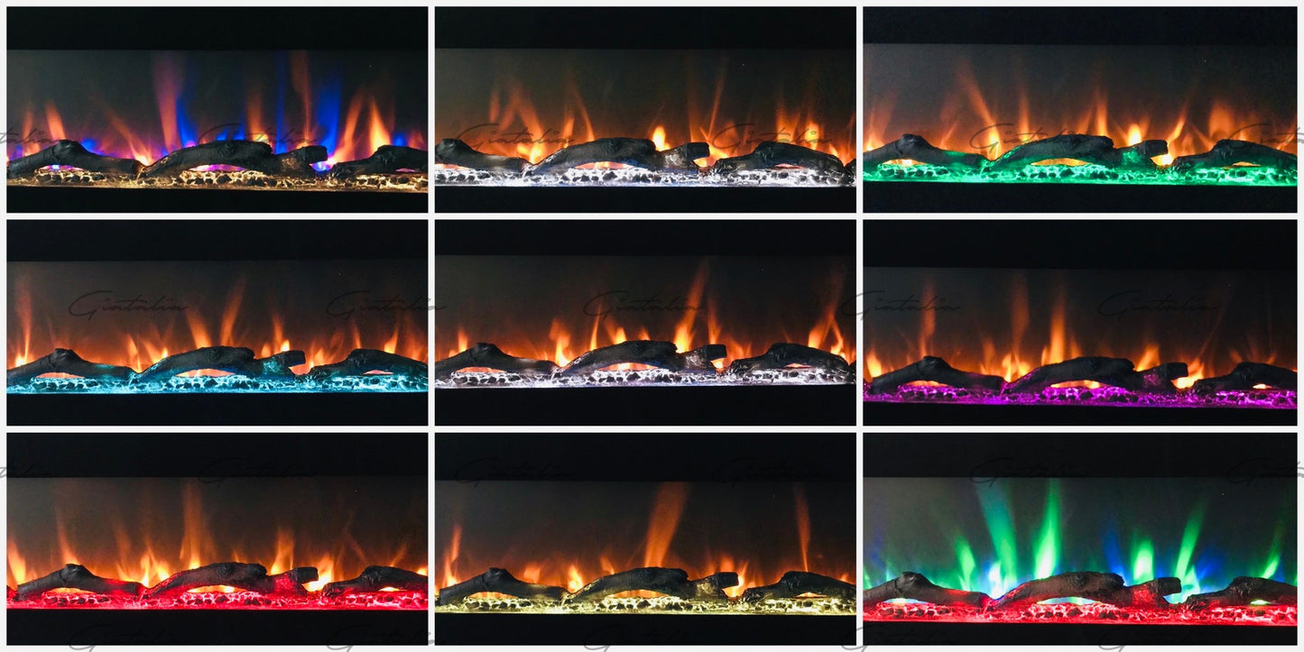 Aurora Insert Fire - 60'' - Black