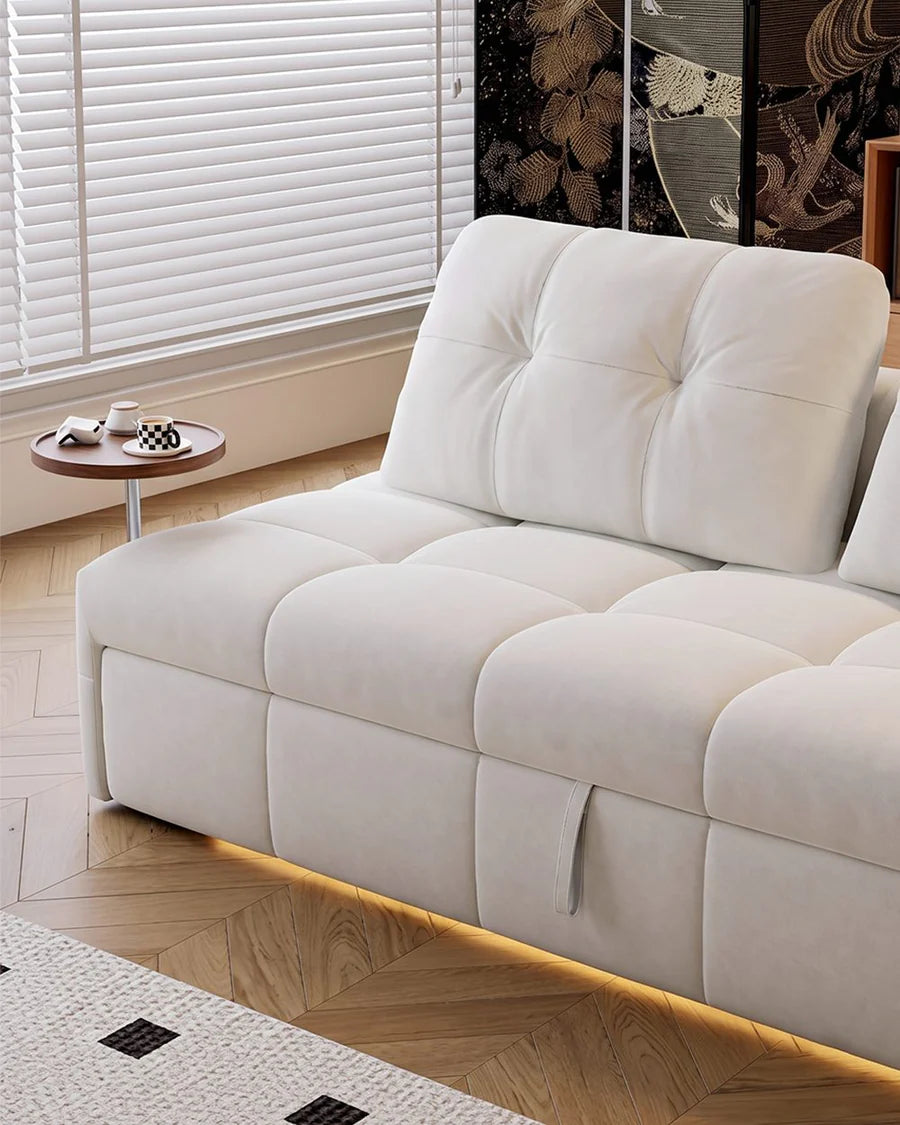 Harris Single Seater, Two Seater Sofa Bed, With Side Table & Smart Phone Holder