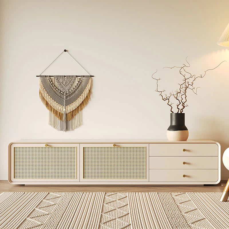MAR TV Stand, Wood | Cream, Oak & Walnut