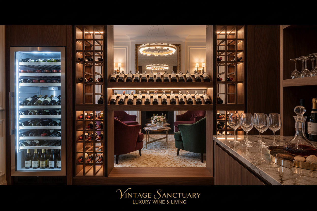 Premium luxury wine products banner